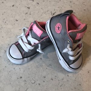 Toddler Converse Street Slip size 5 - gray / pink